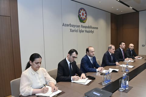 Ceyhun Bayramov  Koreyanın xarici işlər nazirinin xüsusi nümayəndəsi ilə görüşüb