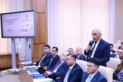 Baş prokuror yanında Elmi-Məsləhət Şurasının növbəti iclası keçirilib