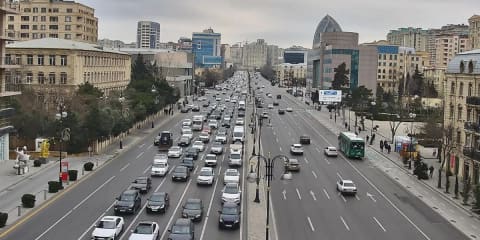 Hazırda Bakıda sıxlıq müşahidə olunan yollar açıqlanıb