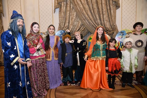 “Dəyərlərimizi qoruyaq: keçmişdən gələcəyə yurdum mənim” tamaşası təqdim olunub - FOTO