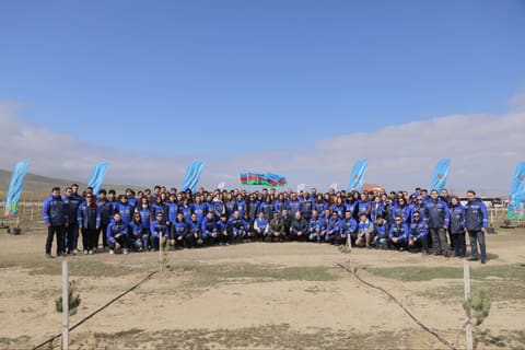 WUF13 çərçivəsində 600-dən çox ağac əkilib
