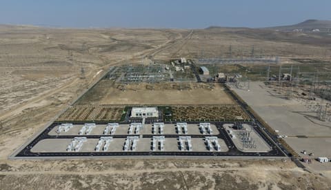 İlham Əliyev “Abşeron” Batareya Enerji Saxlanc Mərkəzinin açılışında iştirak edib