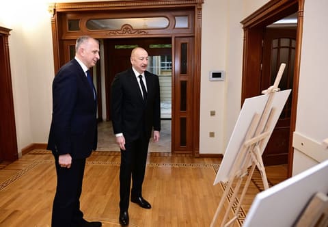  İlham Əliyev Gürcüstanın Azərbaycandakı səfirliyində olub, başsağlığı verib