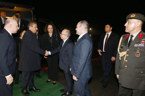 Şimali Kipr Türk Cümhuriyyətinin Baş naziri Azərbaycana səfərə gəlib
