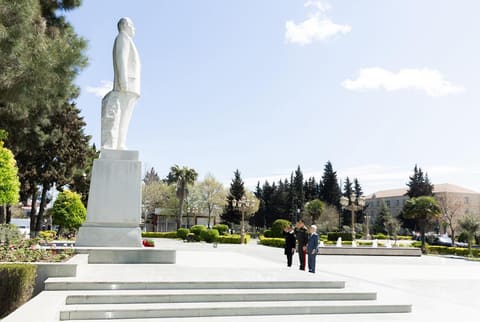 Vilayət Eyvazov  sıra baxışı keçirib