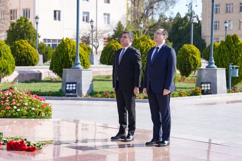 Məcnun Məmmədov Naxçıvan Muxtar Respublikasına səfər edib