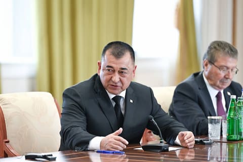 İlham Əliyev Türk Dövlətləri Təşkilatına üzv dövlətlərin hökumət başçılarının görüşünün iştirakçılarını qəbul edib - YENİLƏNİB