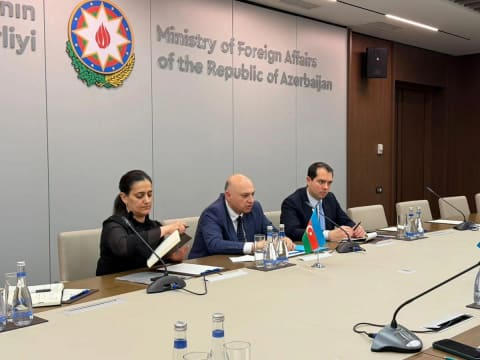 Azərbaycan və Qazaxıstan əməkdaşlığı müzakirə edib