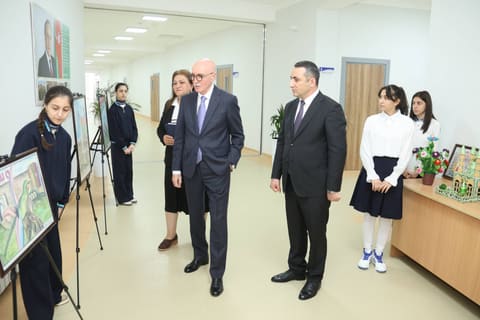 Elm və təhsil nazirinin müavini Bərdə və Ağdam rayonlarında olub