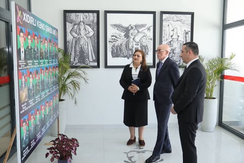 Elm və təhsil nazirinin müavini Bərdə və Ağdam rayonlarında olub