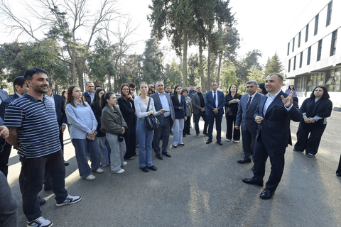 Cəlilabad Dövlət Peşə Təhsil Mərkəzinə infotur təşkil olunub - FOTOLAR
