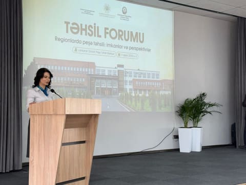 “Regionlarda peşə təhsili: imkanlar və perspektivlər” mövzusunda Təhsil Forumu keçirilib