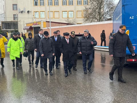 Kəmaləddin Heydərov Keşlədə görülən təhlükəsizlik tədbirləri ilə yerində tanış olub 