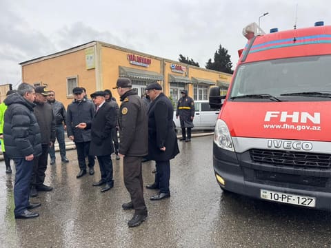 Kəmaləddin Heydərov Keşlədə görülən təhlükəsizlik tədbirləri ilə yerində tanış olub 