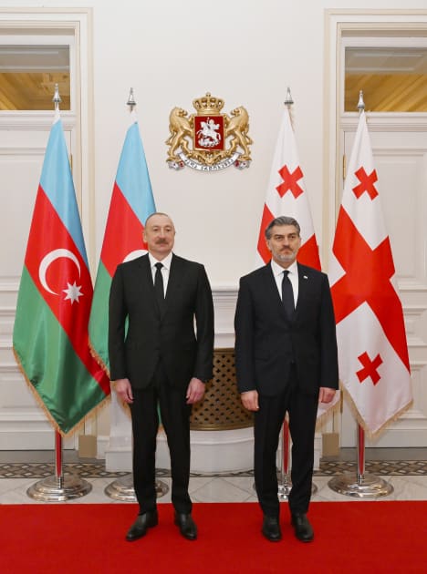 İlham Əliyevin Gürcüstanın Prezidenti Mixeil Kavelaşvili ilə təkbətək görüşü olub - YENİLƏNİB