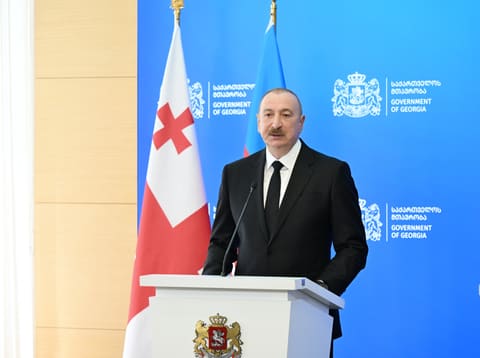 Azərbaycan Prezident və Gürcüstanın Baş naziri mətbuata bəyanatlarla çıxış ediblər - YENİLƏNİB 2