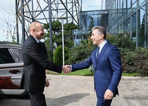 Tbilisidə Azərbaycan Prezidentinin şərəfinə lanç verilib