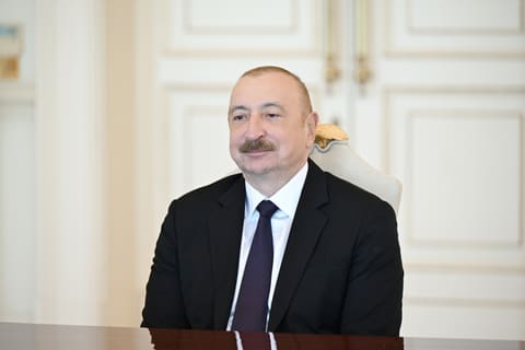  İlham Əliyev Türkiyə Ali Məhkəməsinin Baş prokurorunu qəbul edib