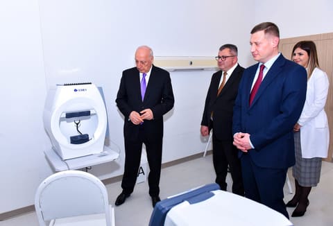 Sumqayıtda Göz Mərkəzinin açılışı olub