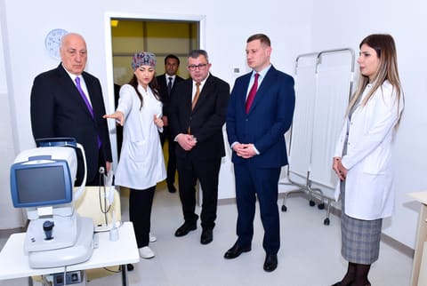 Sumqayıtda Göz Mərkəzinin açılışı olub