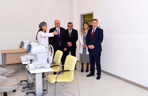 Sumqayıtda Göz Mərkəzinin açılışı olub
