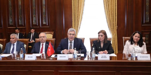 Türkiyə Ali Məhkəməsinin Baş prokuroru Muhsin Şentürkün rəhbərlik etdiyi nümayəndə heyəti ilə görüş keçirilib