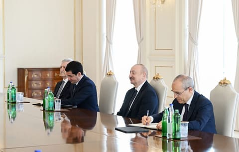 İlham Əliyev Litvanın Baş nazirini qəbul edib