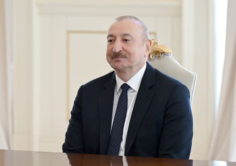 İlham Əliyev Litvanın Baş nazirini qəbul edib