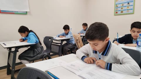 Zəfərin işığında qurulan təhsil: Laçının Zabux kəndində yeni məktəb - FOTOLAR