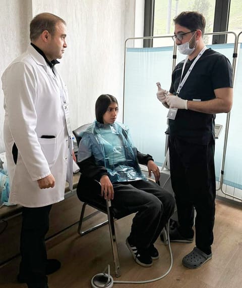 “Böyük Qayıdış” çərçivəsində ilk dəfə portativ stomatoloji qurğu tətbiq edilib