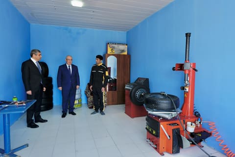 Qobustanda özünüməşğulluq proqramı çərçivəsində qurulmuş təsərrüfatlara baxış olub