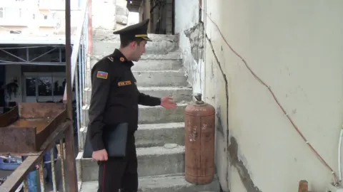 Avtomobil təmiri sexinin fəaliyyəti dayandırılıb - FOTOLAR