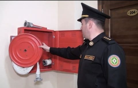 FHN Şabranda yanğın təhlükəli otelin fəaliyyətini dayandırıb 