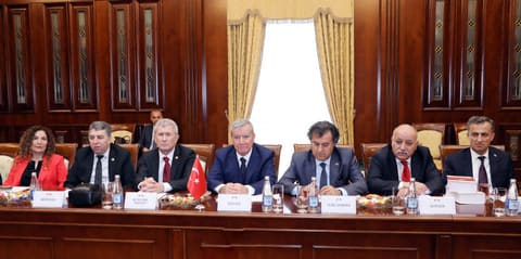 Türkiyə Ali Məhkəməsinin nümayəndə heyəti ilə görüş keçirilib