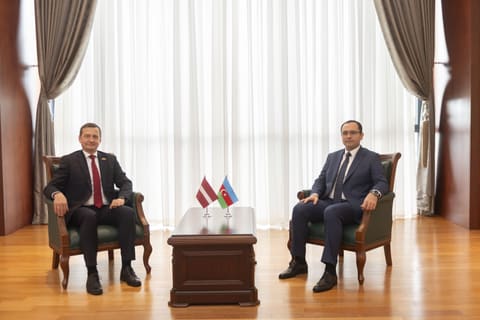 Azərbaycan və Latviya arasında əməkdaşlıq məsələləri müzakirə olunub