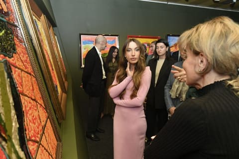 Milli Xalça Muzeyində “Yaddaşa həkk olunan təsvir” adlı fərdi sərgi açılıb