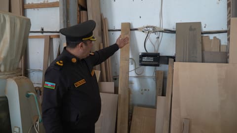 FHN yanğın təhlükəli mebel sexinin fəaliyyətini dayandırıb