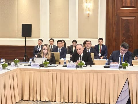 Kamran Əliyev Şanxayda BPA-nın İcraiyyə Komitəsinin iclasında iştirak edib