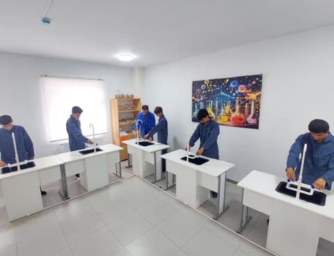  Neftçala Peşə Məktəbinin tədris infrastrukturu yenilənib - FOTOLAR