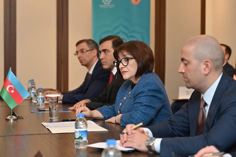 Sahibə Qafarova Mərakeş Krallığı Parlamentinin Müşavirlər Palatasının sədri ilə görüşüb