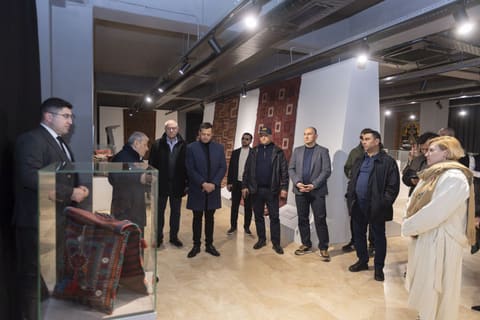 Latviya nümayəndə heyəti Şuşa və Xankəndidə aparılan yenidənqurma işləri ilə tanış olublar