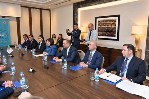 Sahibə Qafarova Əlcəzair Milli Xalq Assambleyasının sədri ilə görüşüb