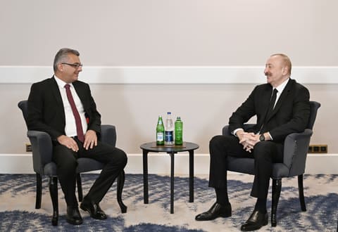 İlham Əliyevin Antalyada Şimali Kipr Prezidenti ilə görüşü olub - YENİLƏNİB