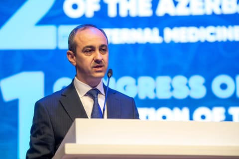 “Azərbaycan Daxili Xəstəliklər Dərnəyinin II Milli Türk Dövlətləri Nefrologiya Federasiyasının I Konqresi” uğurla başa çatıb - FOTOLAR
