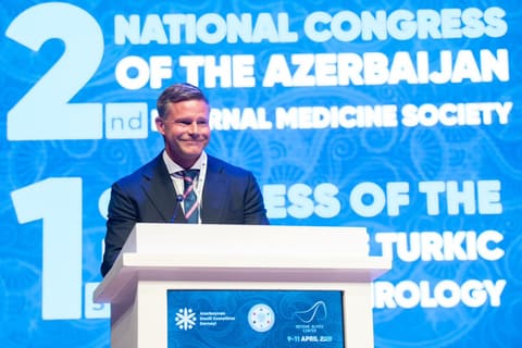 “Azərbaycan Daxili Xəstəliklər Dərnəyinin II Milli Türk Dövlətləri Nefrologiya Federasiyasının I Konqresi” uğurla başa çatıb - FOTOLAR