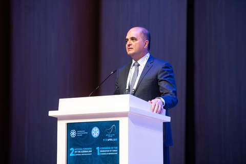 “Azərbaycan Daxili Xəstəliklər Dərnəyinin II Milli Türk Dövlətləri Nefrologiya Federasiyasının I Konqresi” uğurla başa çatıb - FOTOLAR