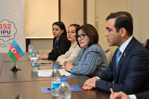 Sahibə Qafarova Dominikan Deputatlar Palatasının sədri ilə görüşüb 