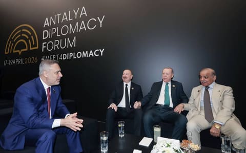 İlham Əliyev Antalyada Diplomatiya Forumunun açılış mərasimində iştirak edib - YENİLƏNİB 2
