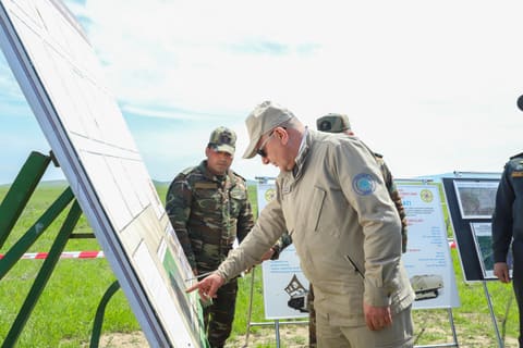 Ağdamda Minalardan və partlamamış hərbi sursatlardan təmizləmə üzrə İşçi qrupun iclası keçirilib