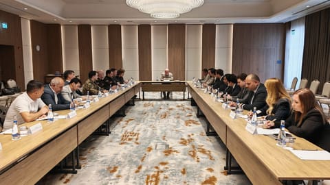 Ağdamda Minalardan və partlamamış hərbi sursatlardan təmizləmə üzrə İşçi qrupun iclası keçirilib